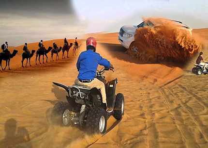 Evening Desert Safari with Quad Bike Riding